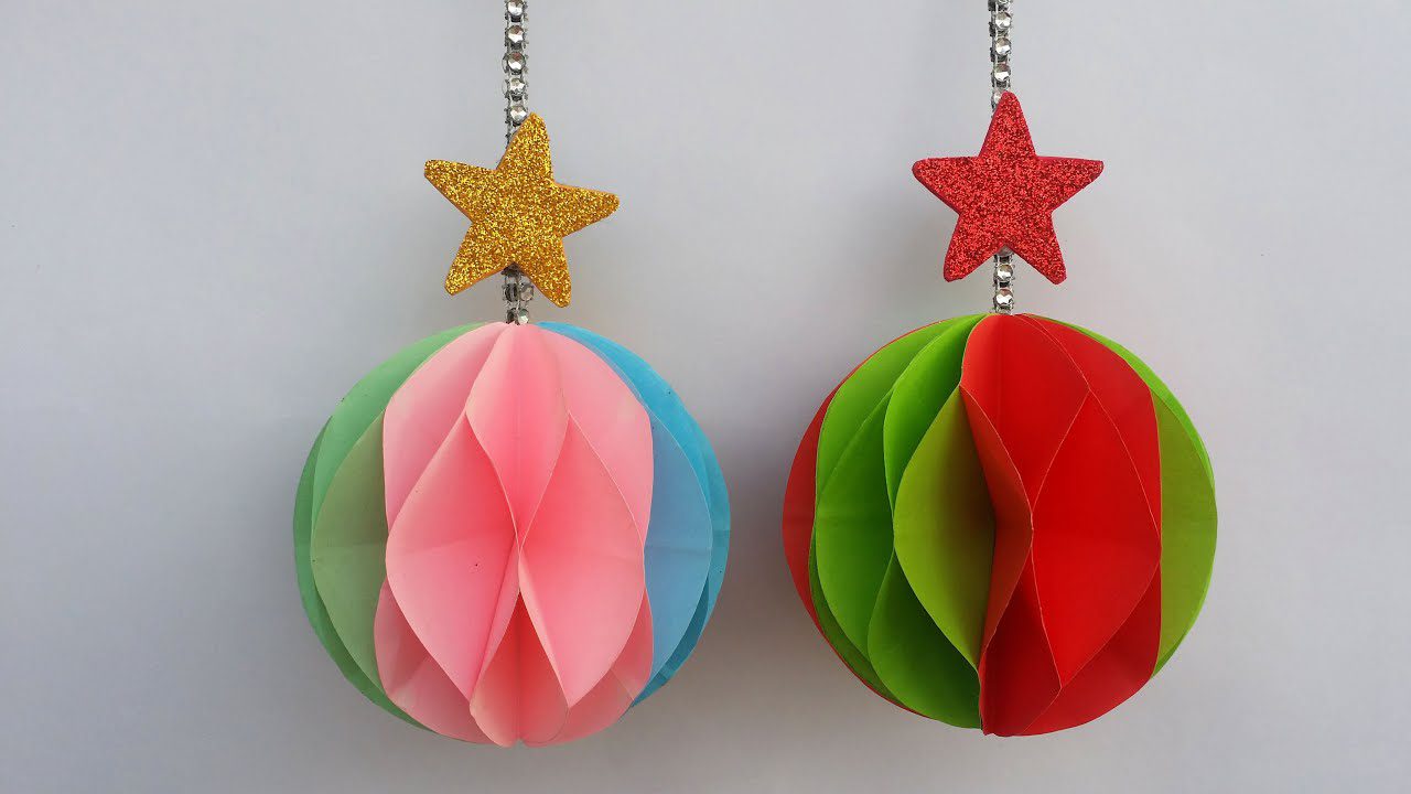 How to make felt Christmas balls
