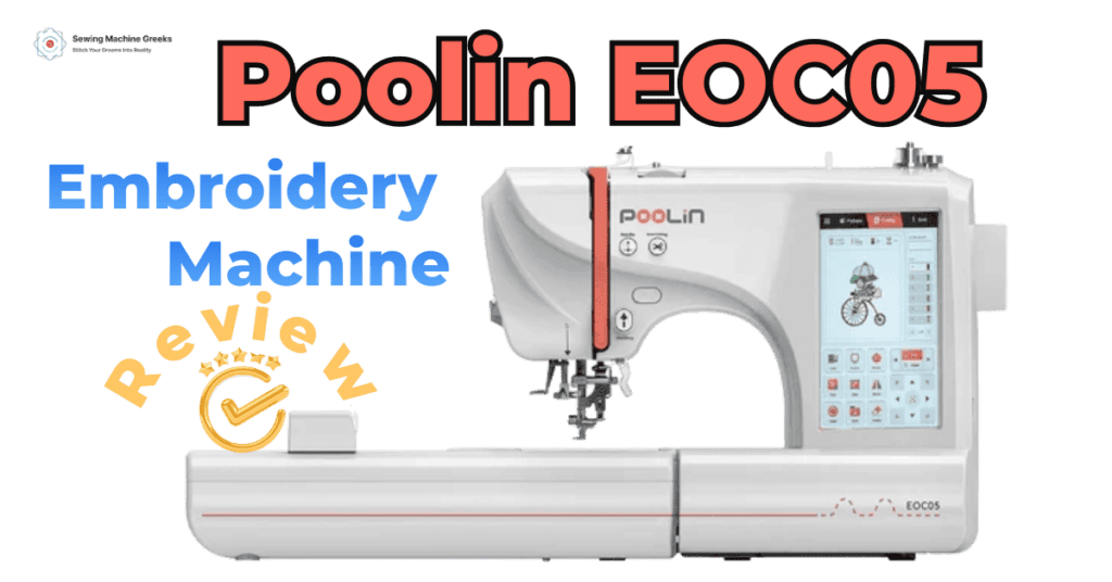 Poolin EOC05 Embroidery Machine