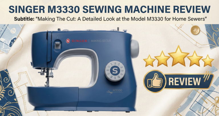 Singer Making the Cut M3330 Sewing Machine Review